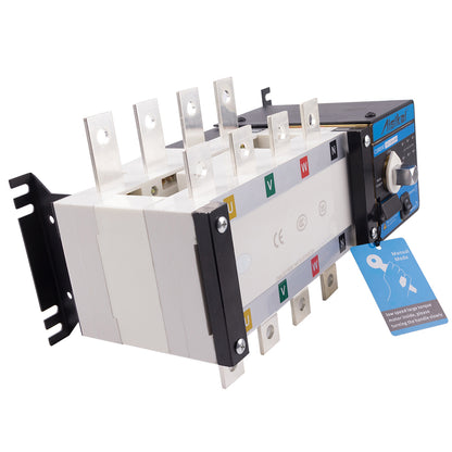 Maxgeek 4P 300A ATS Dual Power Automatic Transfer Switch Genset Intelligent Controller Generator Parts