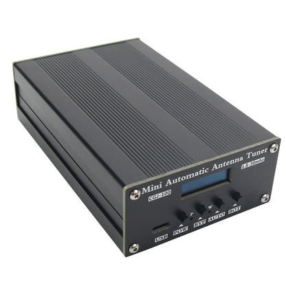CGJ-100Q 1.8-30MHz Mini Automatic Antenna Tuner 0.91&quot; OLED Display For 1-40W QRP Shortwave Radios