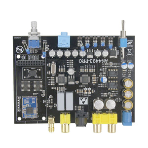 AK4493 DAC Decoder Board Digital Interface CSR8675 Bluetooth 5.0 without USB Card For APTX-HD