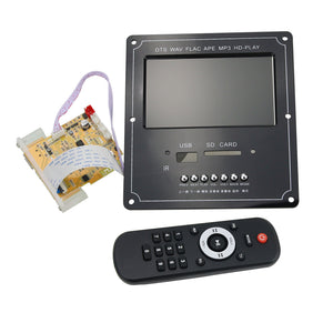 4.3Inch LCD Audio Video Decoder Board DTS Lossless Bluetooth Receiver MP4/MP5 Video APE/WMA/MP3 Decoding Support FM USB