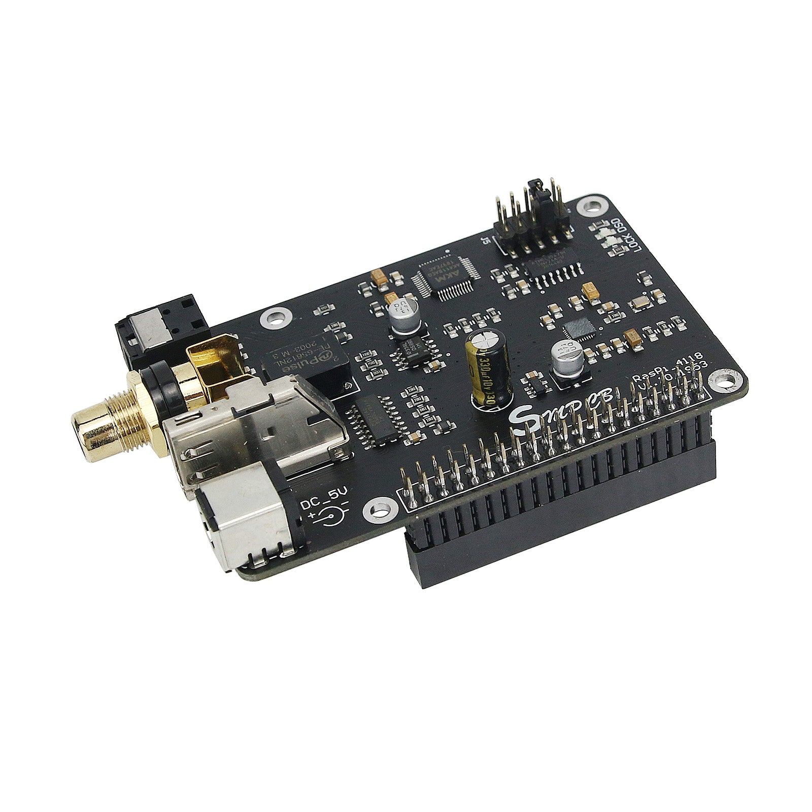 Ak4118 Code R18 HiFi Audio Sound Card Digital Audio Board AK4118 For Raspberry Pi