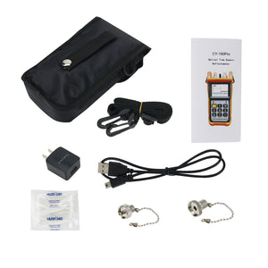OTDR Optical Time Domain Reflectometer Optical Power Meter Red Light Source 1310nm &amp; 1550nm CY190Pro