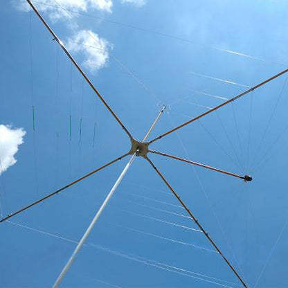 7B300W 1.8~29.6MHz Outdoor Shortwave Antenna HF Antenna 7+3 Amateur Bands High Gain Low Noise Level