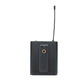 UHF Wireless Microphone System Headset Mini Microphone with Receiver Bodypack Transmitter Black