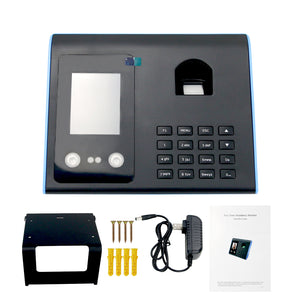Biometric Face facial Recognition Face Fingerprint Time Attendance USB No software Needed Excel Format
