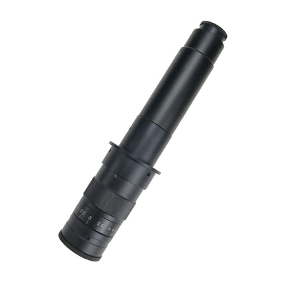 10X-300X C Mount Microscope Lens C Mount Zoom Lens 0.7X-4.5X Microscope Camera Eyepiece Magnifier