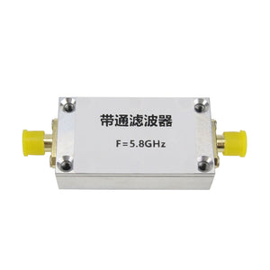 5.8GHz Band Pass Filter w/ SMA Connector For Wireless Video Transmission WiFi Receivers Anti-Jamming