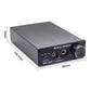 DAC-Q5N HiFi Lossless Headphone Amplifier DAC Optical Coaxial USB Sound Card w/ Power Supply Black