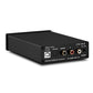 DAC-Q5N HiFi Lossless Headphone Amplifier DAC Optical Coaxial USB Sound Card w/ Power Supply Black