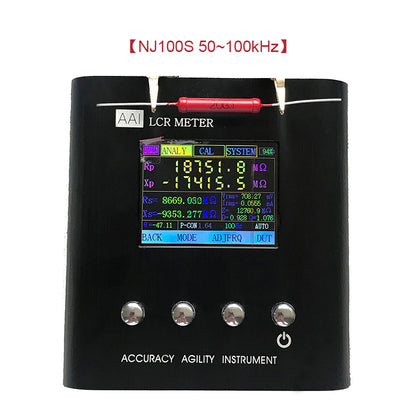 LCR Meter LCR Component Tester LCR Tester 2.4&quot; TFT Color Screen NJ101S 50Hz~100KHz Chinese English
