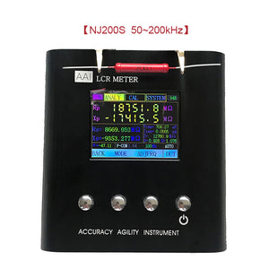 LCR Meter LCR Component Tester LCR Tester 2.4&quot; TFT Color Screen NJ200S 50Hz~200KHz Chinese English