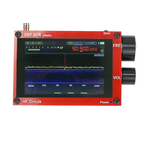 Red Thicker 3.5&quot; 50KHz-200MHz Malachite DSP Software Defined Radio Malahit SDR Receiver Nice Sound