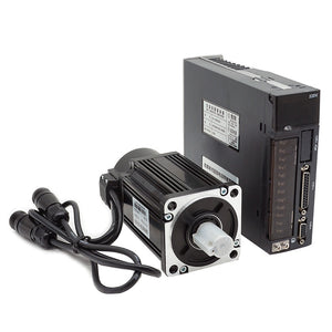 200W 3000RPM CNC Servo Motor + Driver Kit For CNC Machines Industrial Automation &amp; Control Robots