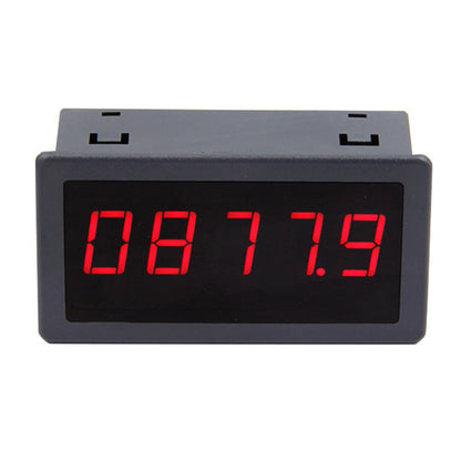 5166FR 5-Digit Frequency Meter With 0.56&quot; LED Display Hall Switch Speed Counter 5V Power Supply