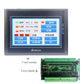 For Samkoon EA-070B 7&quot; HMI Touch Screen 800*480 + FX3U-56MR PLC Industrial Controller Board