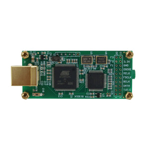 Interface for Amanero ES9038Q2M DAC Board Audio HiFi USB Sound Card Support DSD (Advanced Version)