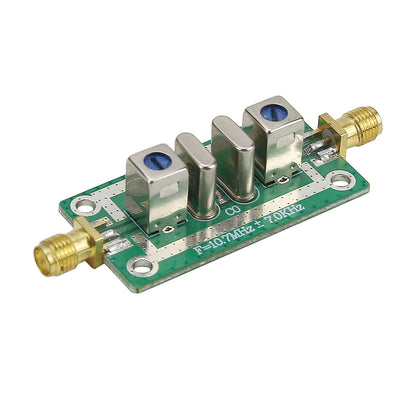 Quartz Crystal Filter Narrowband Band-Pass Filter 10.7MHz±7KHz SMA-KE Connector