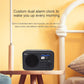 WR-336N Wooden WiFi Internet Radio Rechargeable High-End Bluetooth Speaker Radio Dual Alarms Black