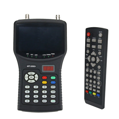 8MP Digital Satellite Finder Meter 4.3&quot; Monitor Support AHD TVI CVI Coaxial HD Camera KPT-255G+