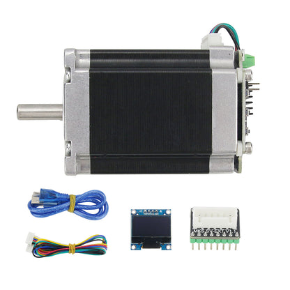 57 Closed Loop Stepper Motor Set MKS SERVO57A Servo Motor with Adapter Board Display for 3D Printer