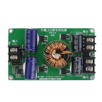 LED Power Supply Board for Car LED Display Screen 12/24V to 5V20A with Protection Function