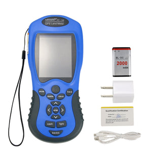 NF-198 GPS Land Meter Tester English Version 2.8" Color Display For Farm Land Mapping Area Length