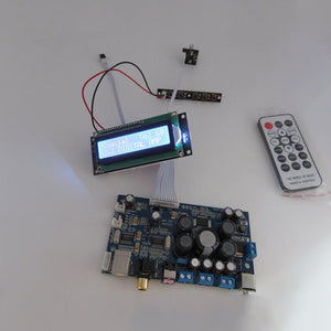 Q50 STA350 Digital Power Amplifier Board Kit w/ Coaxial Optical USB Input Support 2.1 &amp; 2.0 Modes