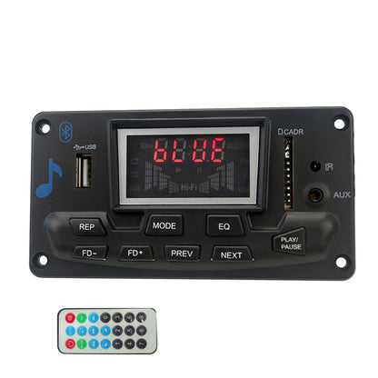Lossless APE Bluetooth DAC Spectrum Display FM MP3 Decoder Board APP w/ Cable D-6 Remote Control
