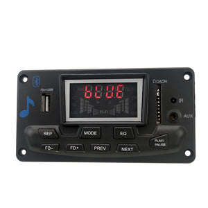 Lossless APE Bluetooth DAC Spectrum Display FM MP3 Decoder Board APP w/ Cable D-6 Remote Control