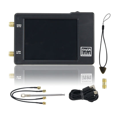 For TinySA Handheld RF Spectrum Analyzer 2.8&quot; Touch Screen Display With Built-in Battery Four Modes