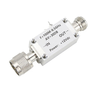 100MHz-8.5GHz Low Noise RF Amplifier LNA Low Noise Amplifier High Linearity with CNC Shell
