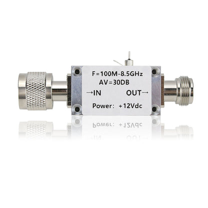 100MHz-8.5GHz Low Noise RF Amplifier LNA Low Noise Amplifier High Linearity with CNC Shell