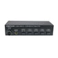 2 In 4 Out Power Amplifier Sound Switcher Speaker Switch Distributor Headphone Output Lossless