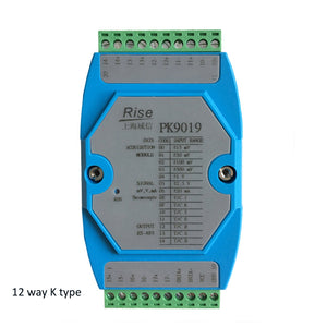 PK9019 12-Channel K Thermocouple Data Acquisition Module Data Acquisition System RS485 For Modbus-RTU