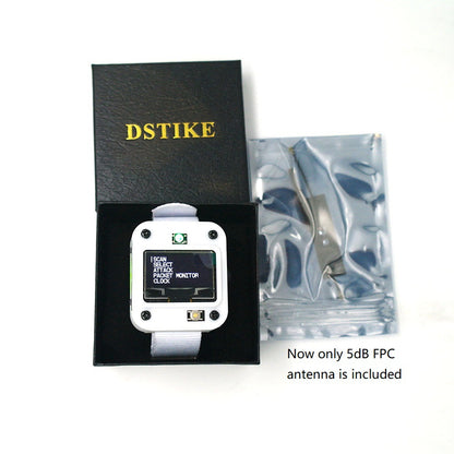 DSTIKE Deauther Watch V2 White ESP8266 Development Board Support 2.4GHz With 1.3&quot; OLED Display