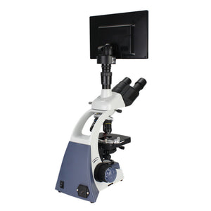 XSP500 40-100X Trinocular Microscope Lab Microscope w/ LED 10.1&quot; Digital Imaging System 1920*1080