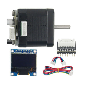 3D Printer STM32 42 Closed Loop Stepper Motor MKS SERVO42B Servo Motor with Adapter Board Display