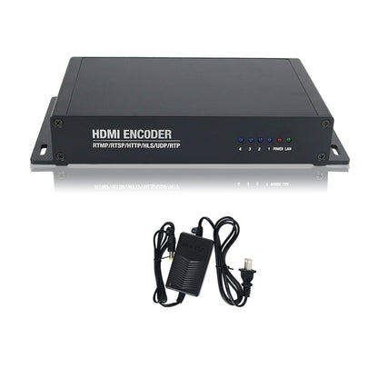HDMI Video Encoder H.265 Encoder H.264 2-Way 2160P &amp; 2-Way 1080P For IPTV Live Streaming XE4D