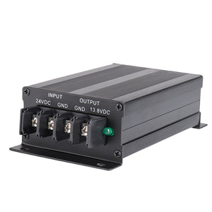 QJ1630SW DC Voltage Converter Step Down 24V To 13.8V For High Frequency Car Boat Truck Transceiver