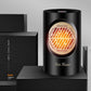 350-400W Mini Heater Unit Heater Floor Desktop Heater Office Home Air Heater Without Handle Black