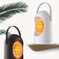 350-400W Unit Heater Mini Heater Floor Desktop Heater Office Home Air Heater With Handle White