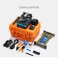 FS-60F Fiber Optic Fusion Splicer Core Alignment Fusion Splicing Machine w/ 5&quot; TFT Color LCD Screen