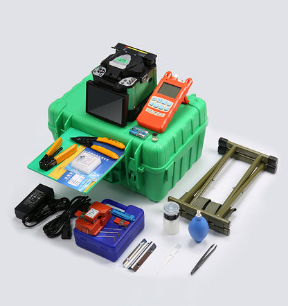 A-80S Automatic Core Alignment Fusion Splicer Fusion Splicing Machine 6700MAH For SM MM DS NZDS