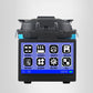 FS-60E Core Alignment Fusion Splicer Machine 6400MAH For Jumper Pigtail Bare Fiber Leather Cable