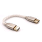 10cm/3.9&quot; Portable DAC Headphone Amplifier OTG Cable Audio Cable For Type-C To Type-C