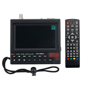 Portable DVB-S2 Digital Satellite Finder &amp; Monitor Full HD DVB-S Sat Finder Meter KPT-268AH