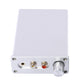 Headphone Amplifier DAC DSD ES9038 Sound Card USB DAC Assembled Silver w/ USB Interface For Amanero