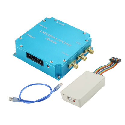 LMX2595 Module Frequency Synthesizer Development Board PLL 10M-20GHz with Case USB Control Board