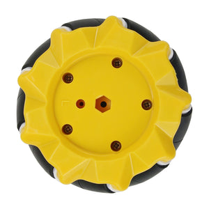 80mm Mecanum Wheel Car Chassis Kit Acrylic Omnidirectional 4WD Smart Robot Car w/ Encoder Motor Unassembled