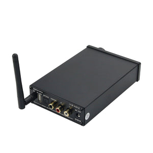 DAC-Q5 PRO Bluetooth 5.0 DAC HiFi Lossless Digital USB Turntable Headphone Amplifier DAC Black